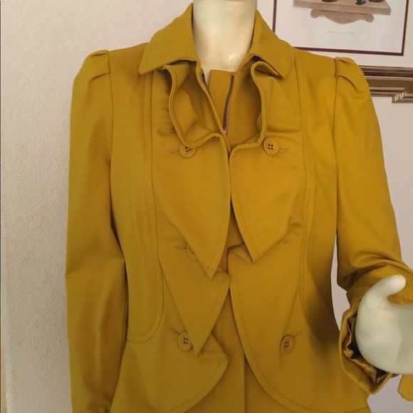 INC Ruffle Zip Jacket - Picture 2 of 6